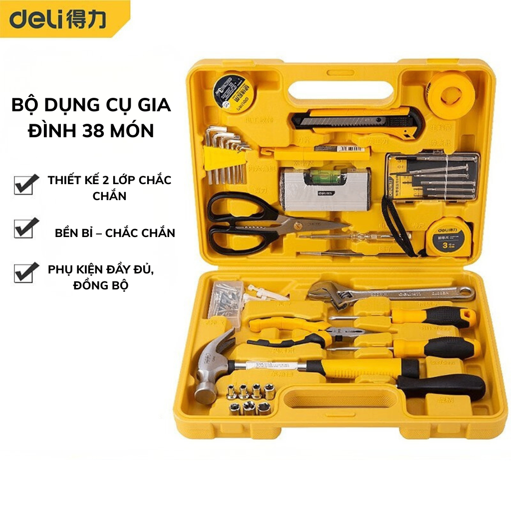 Bộ dụng cụ sửa chữa 38 món E