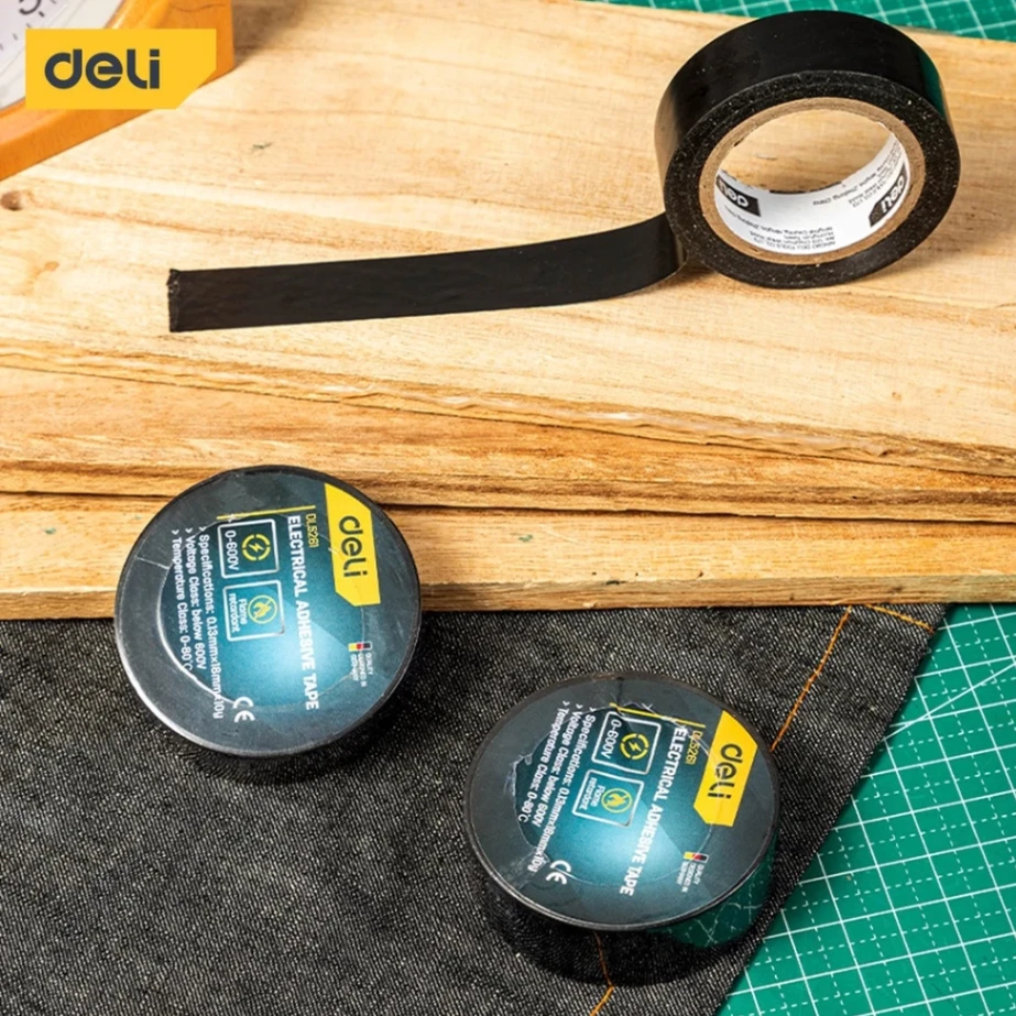 Băng dính cách điện 0.13mmx18mmx20m - Đen