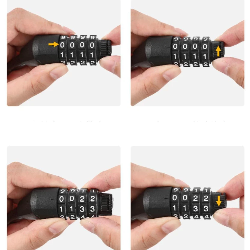 Khóa dây mã số rút gọn