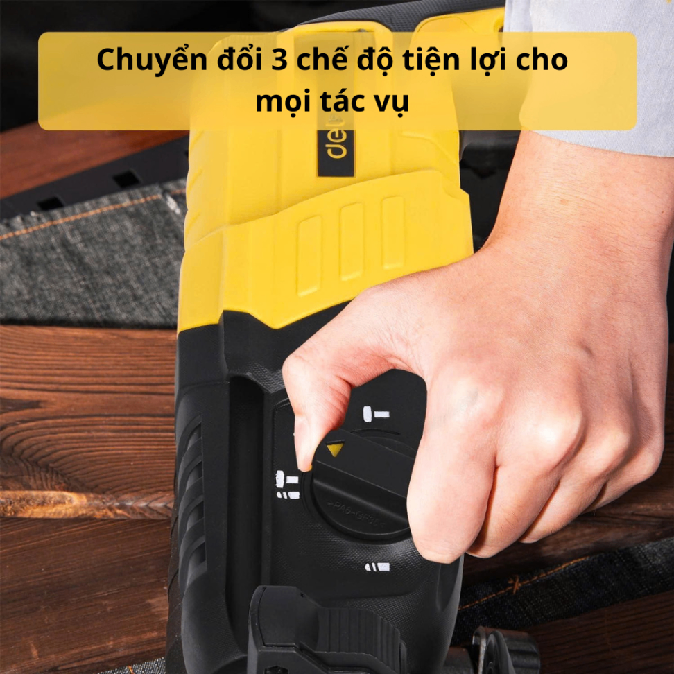Máy khoan búa 800W 26mm