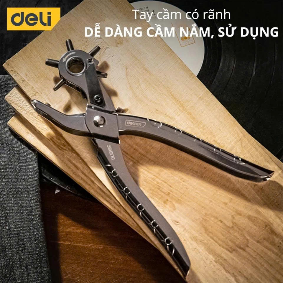 Kìm bấm lỗ 9'' màu bạc - DL1919C