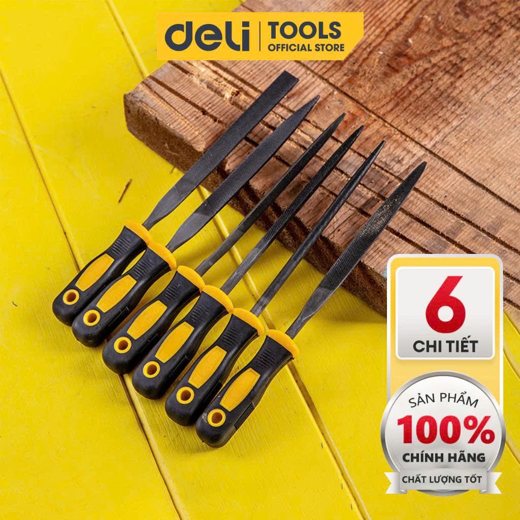 Bộ dũa kim loại 6 món 5x180mm