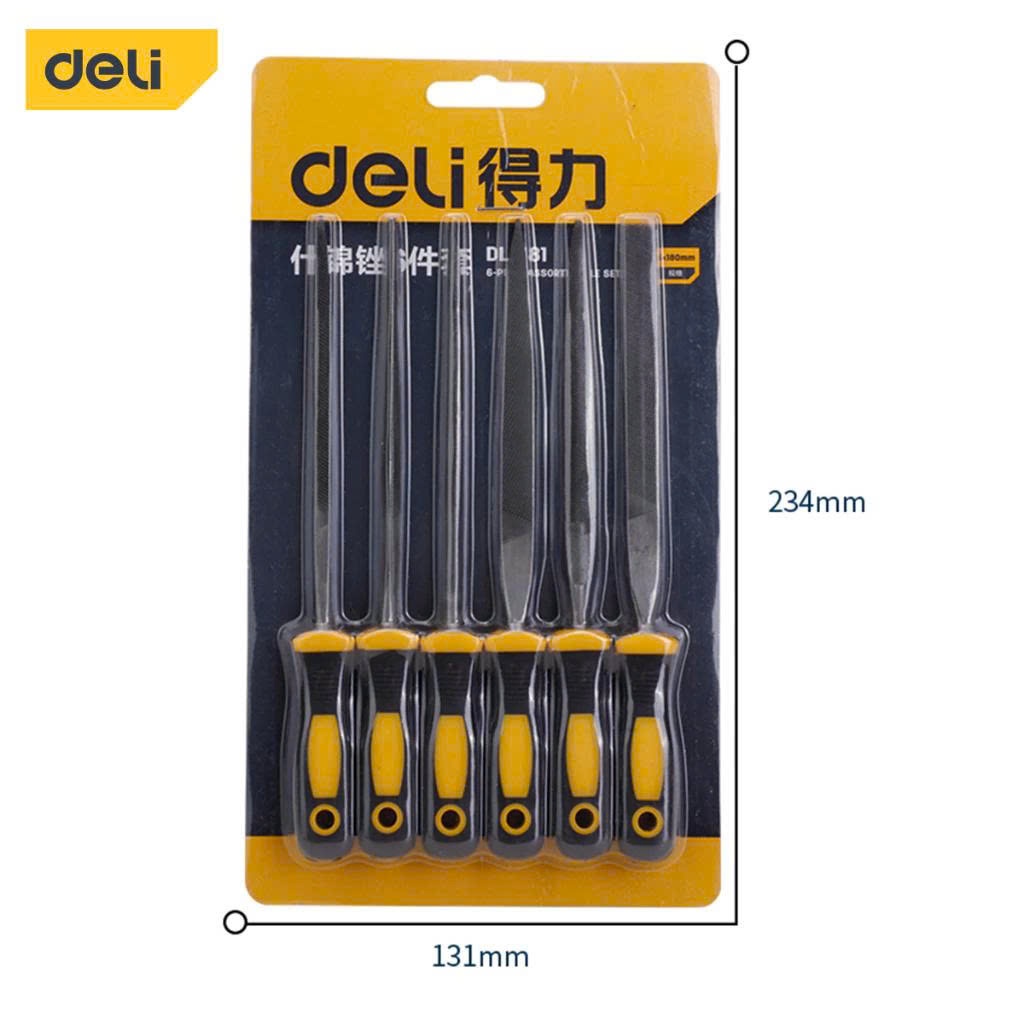 Bộ dũa kim loại 6 món 5x180mm