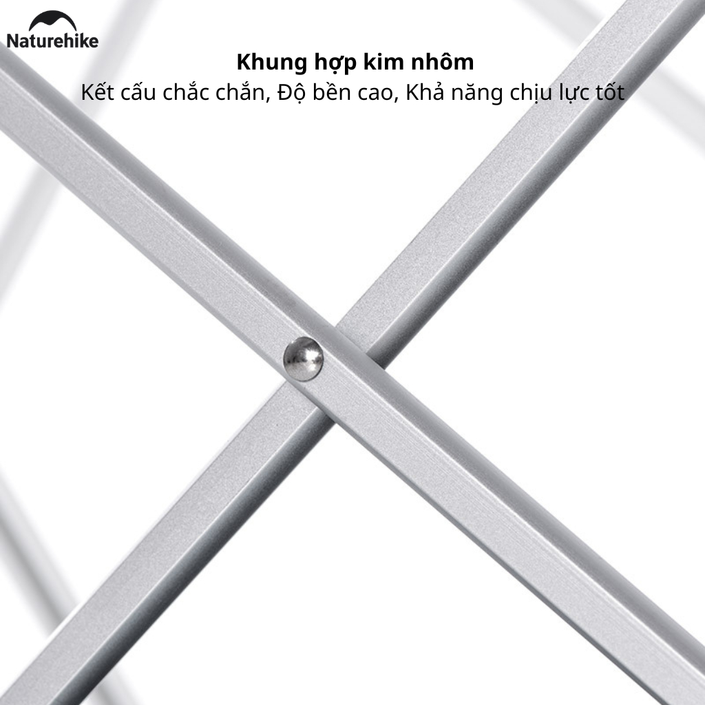 Bàn Gấp Cắm Trại Naturehike NH19Z008-Z - ĐEN SIZE S