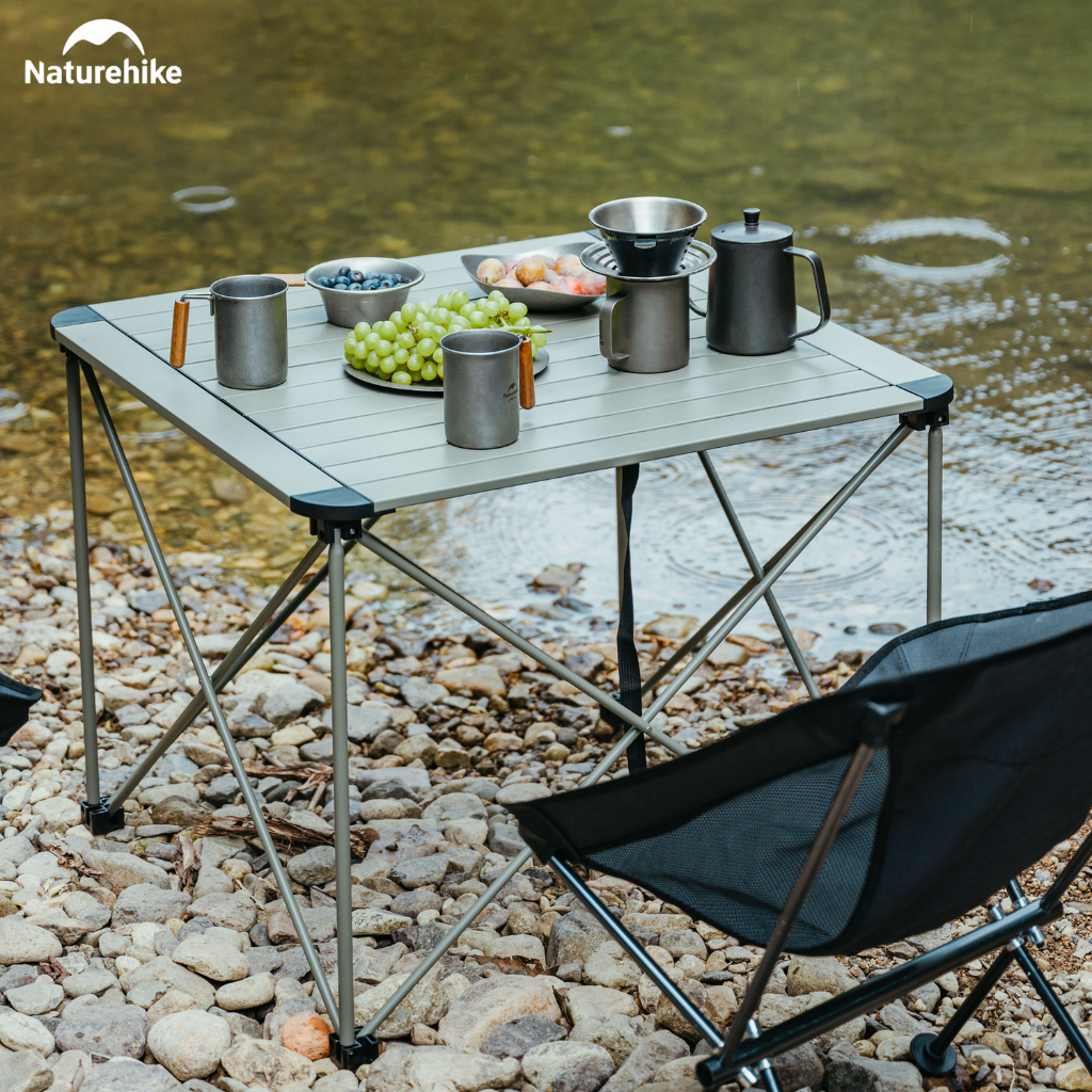 Bàn Hợp Kim Nhôm cao cấp Naturehike CNK2450JJ013 - KT L 69*69*56cm