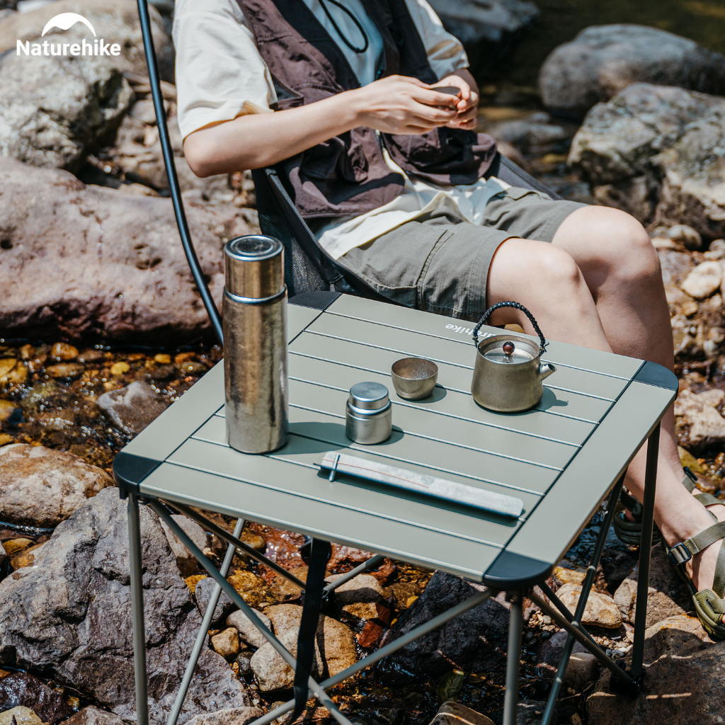 Bàn Hợp Kim Nhôm cao cấp Naturehike CNK2450JJ013 - KT M 52*52*46cm