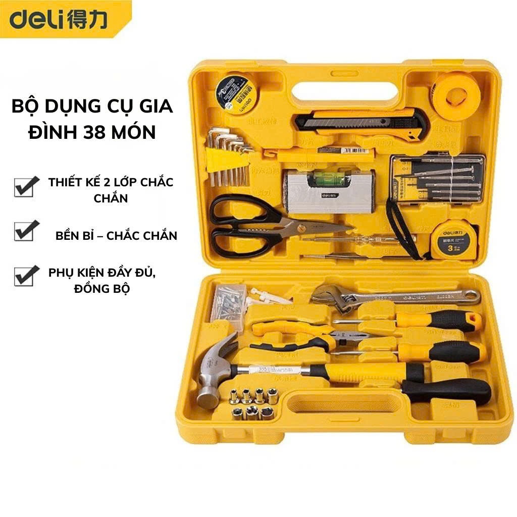 Bộ dụng cụ sửa chữa 38 món E