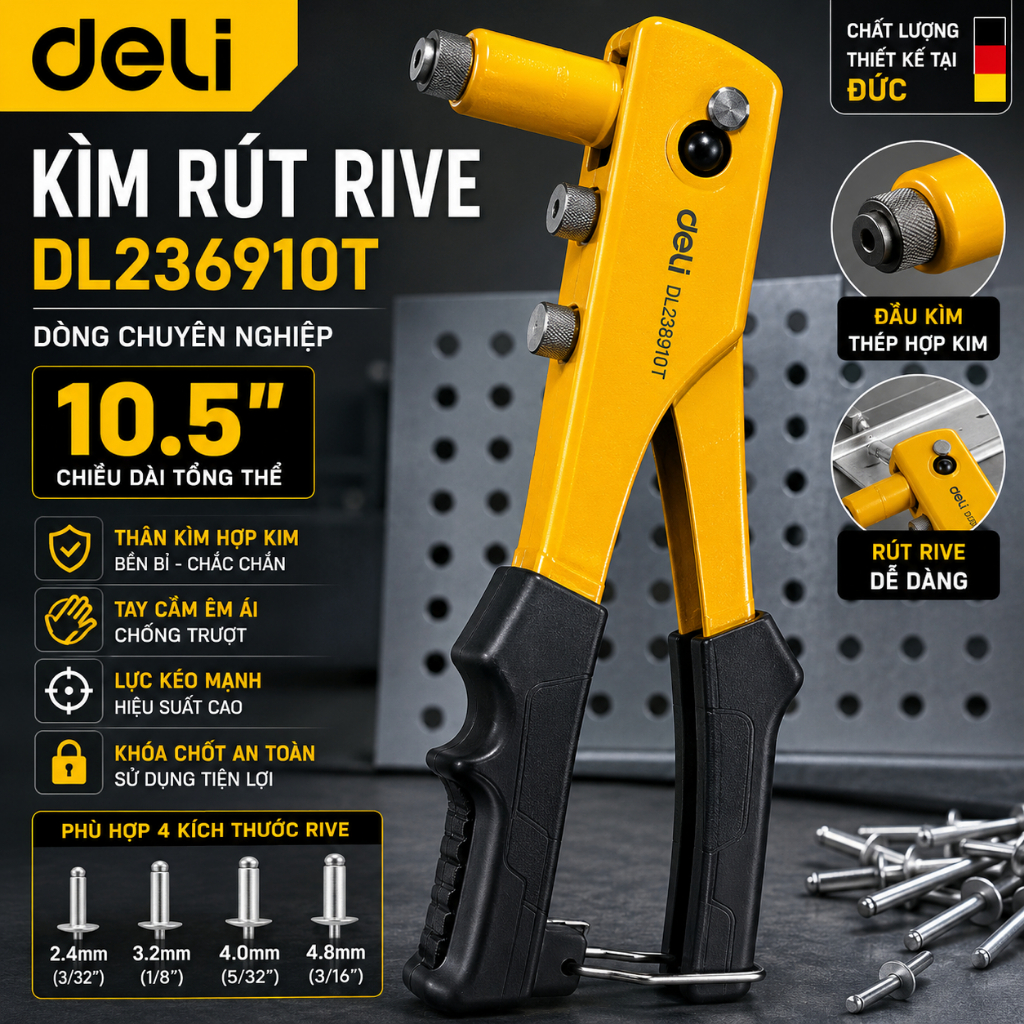 Bộ kìm rút đinh rút
