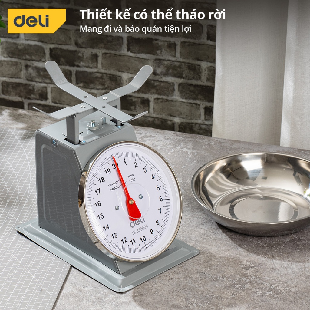 Cân cơ học E 20kg - Xám