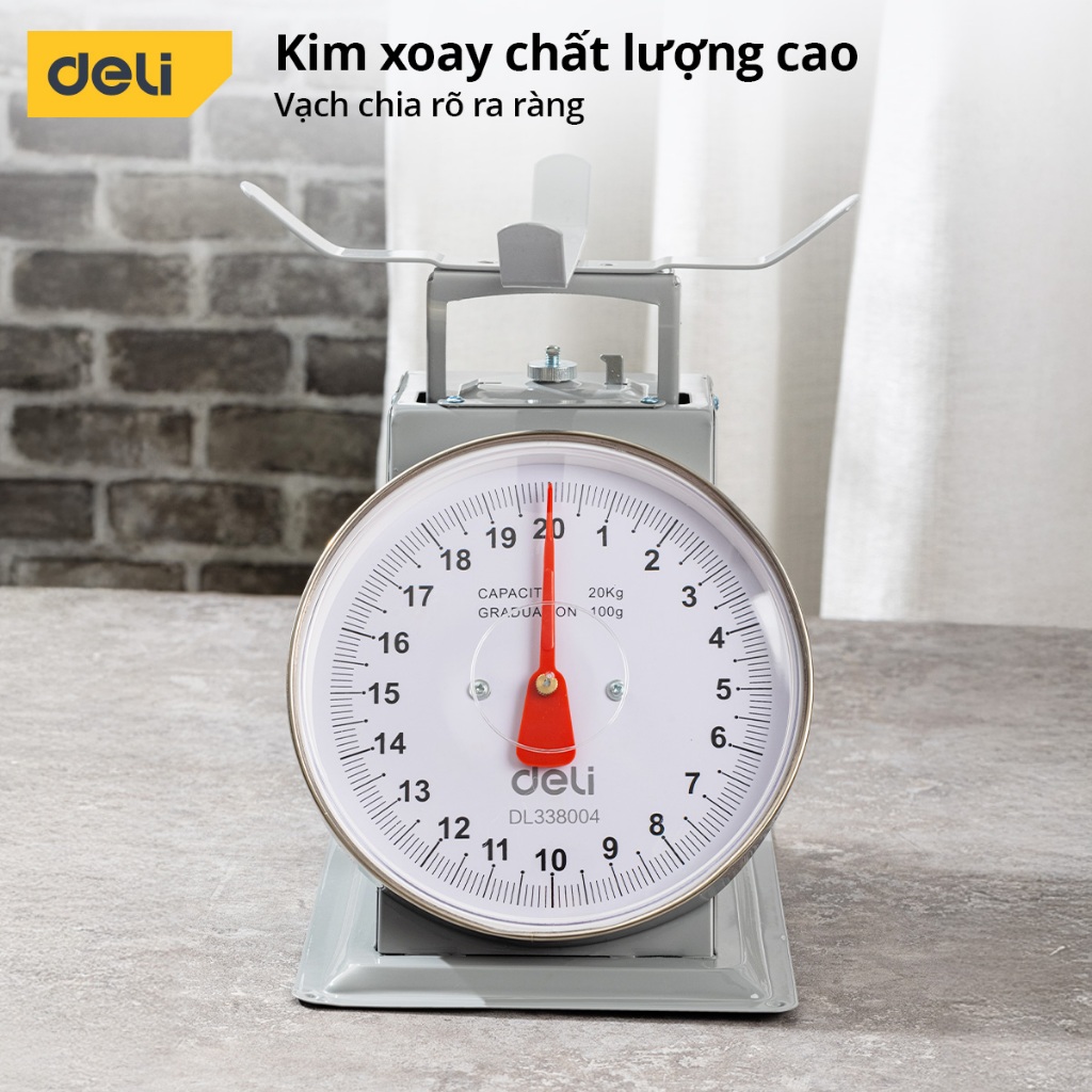 Cân cơ học E 20kg - Xám