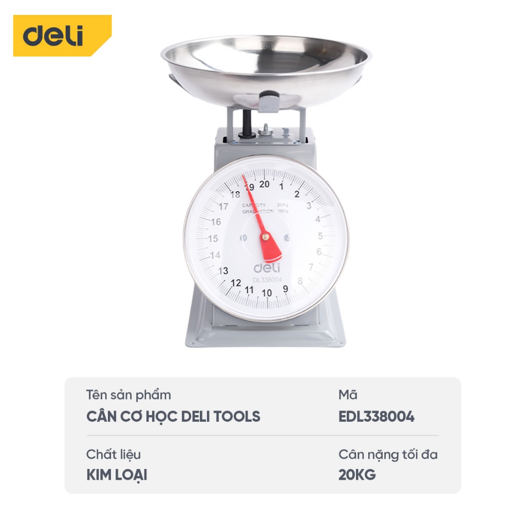 Cân cơ học E 20kg - Xám