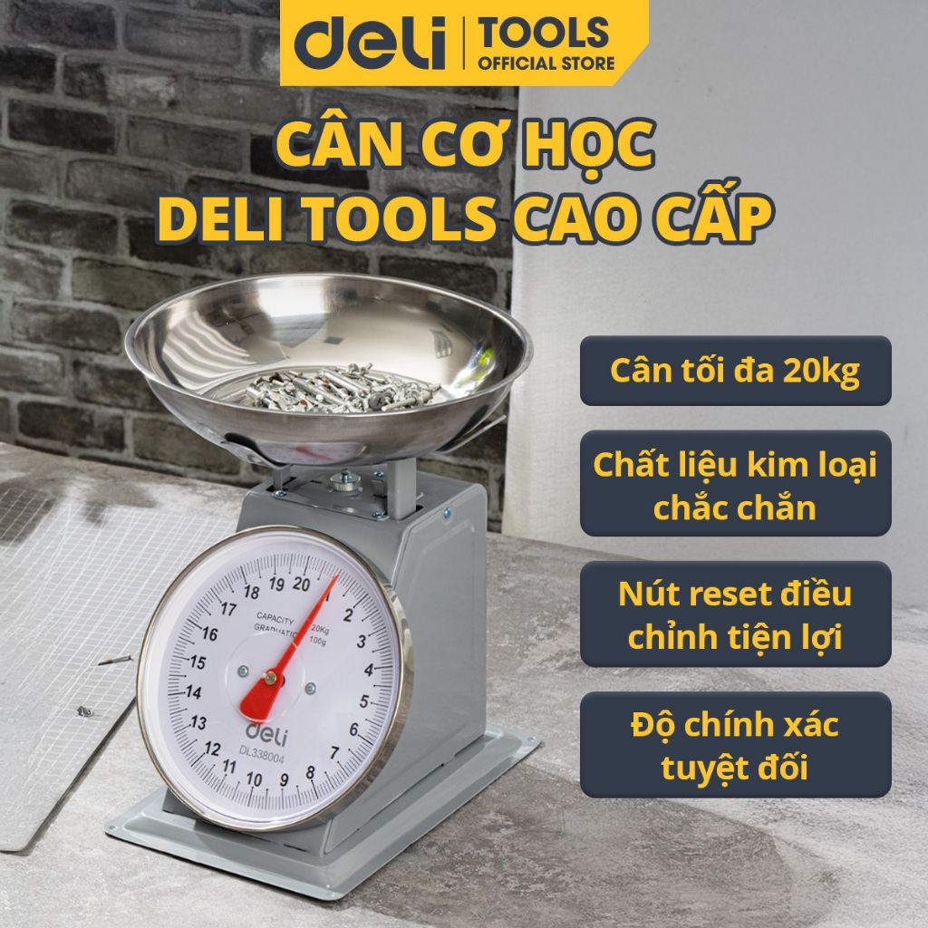 Cân cơ học E 20kg - Xám