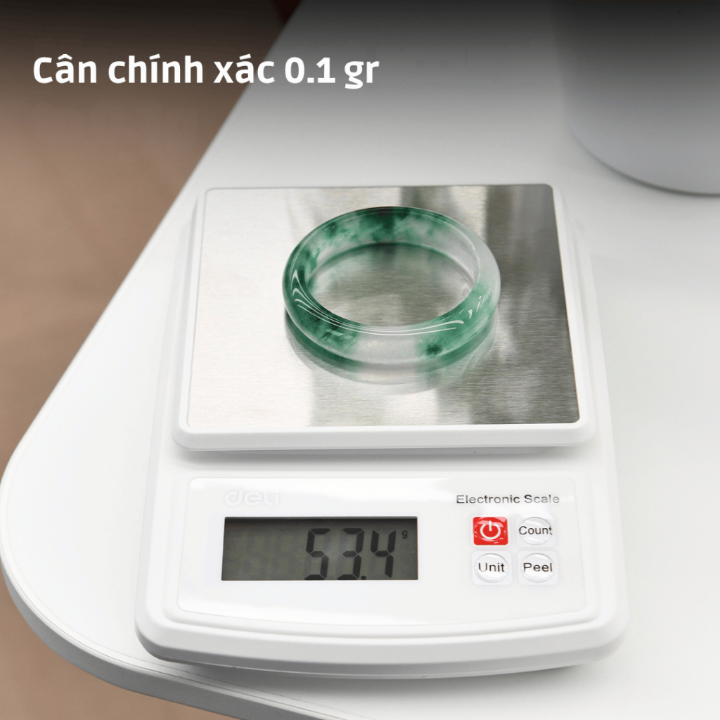 Cân nhà bếp 10kg/1g (trắng)