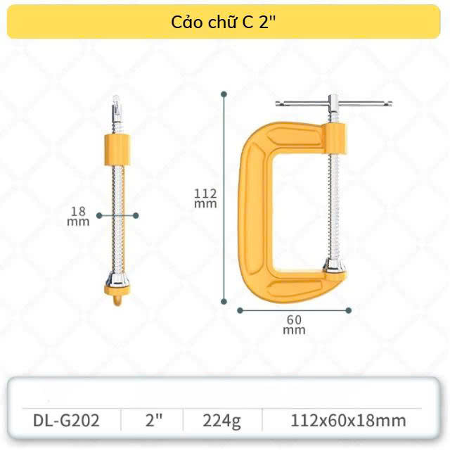 Cảo chữ C 2