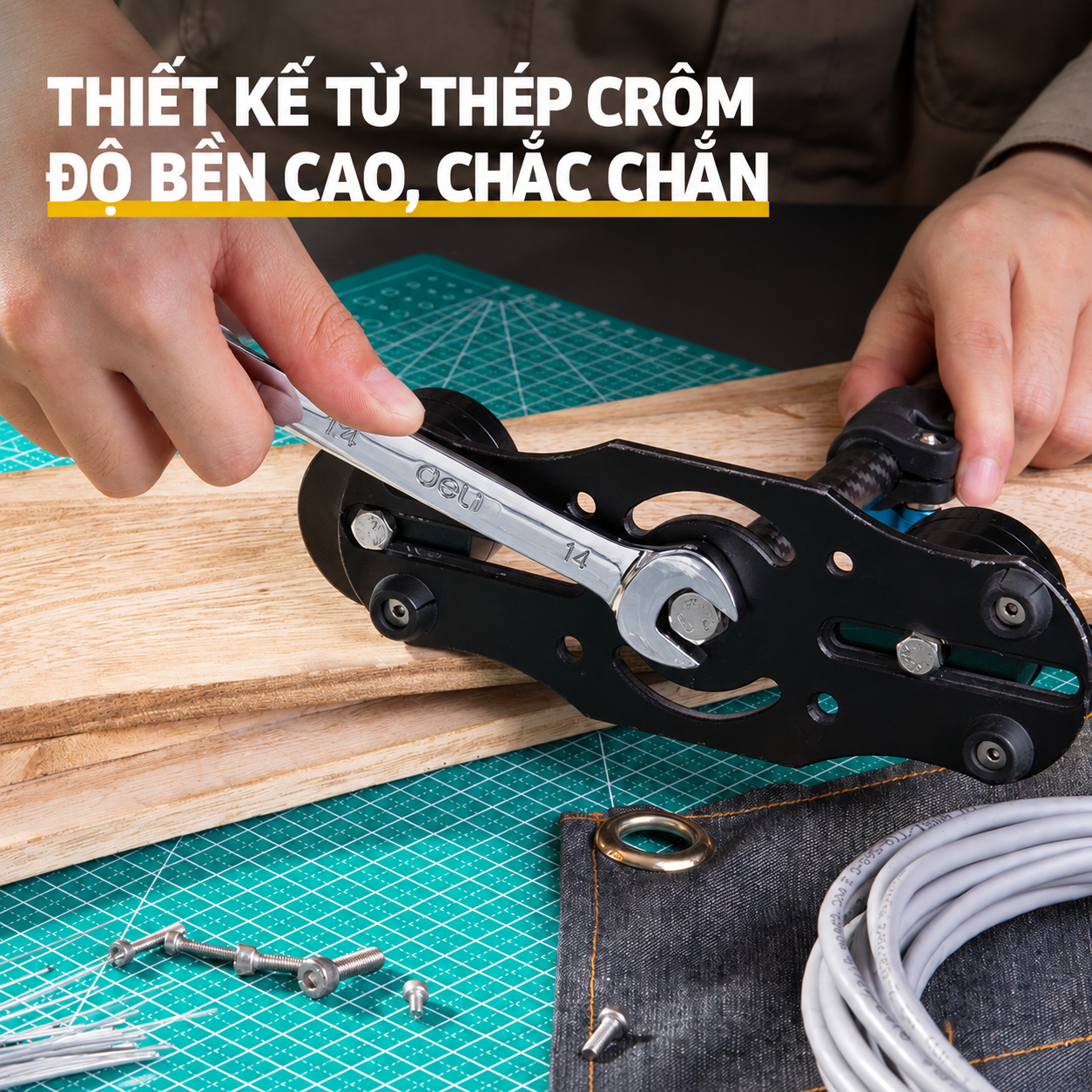 Cờ lê đầu lắp 14mm
