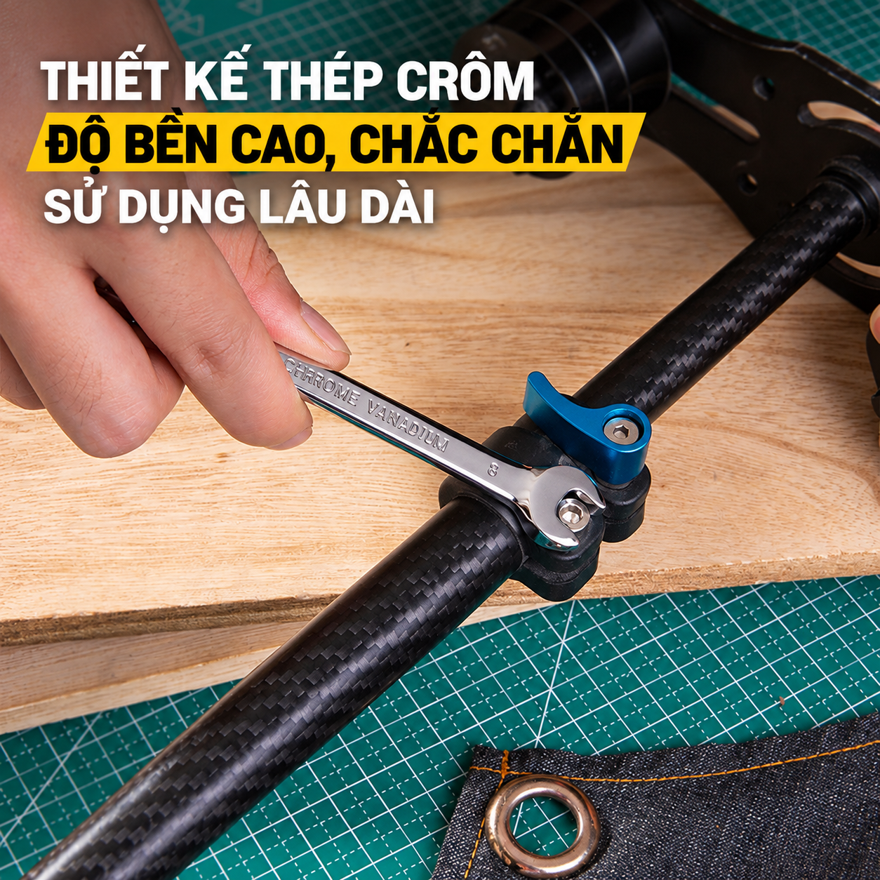 Cờ lê đầu lắp 8mm