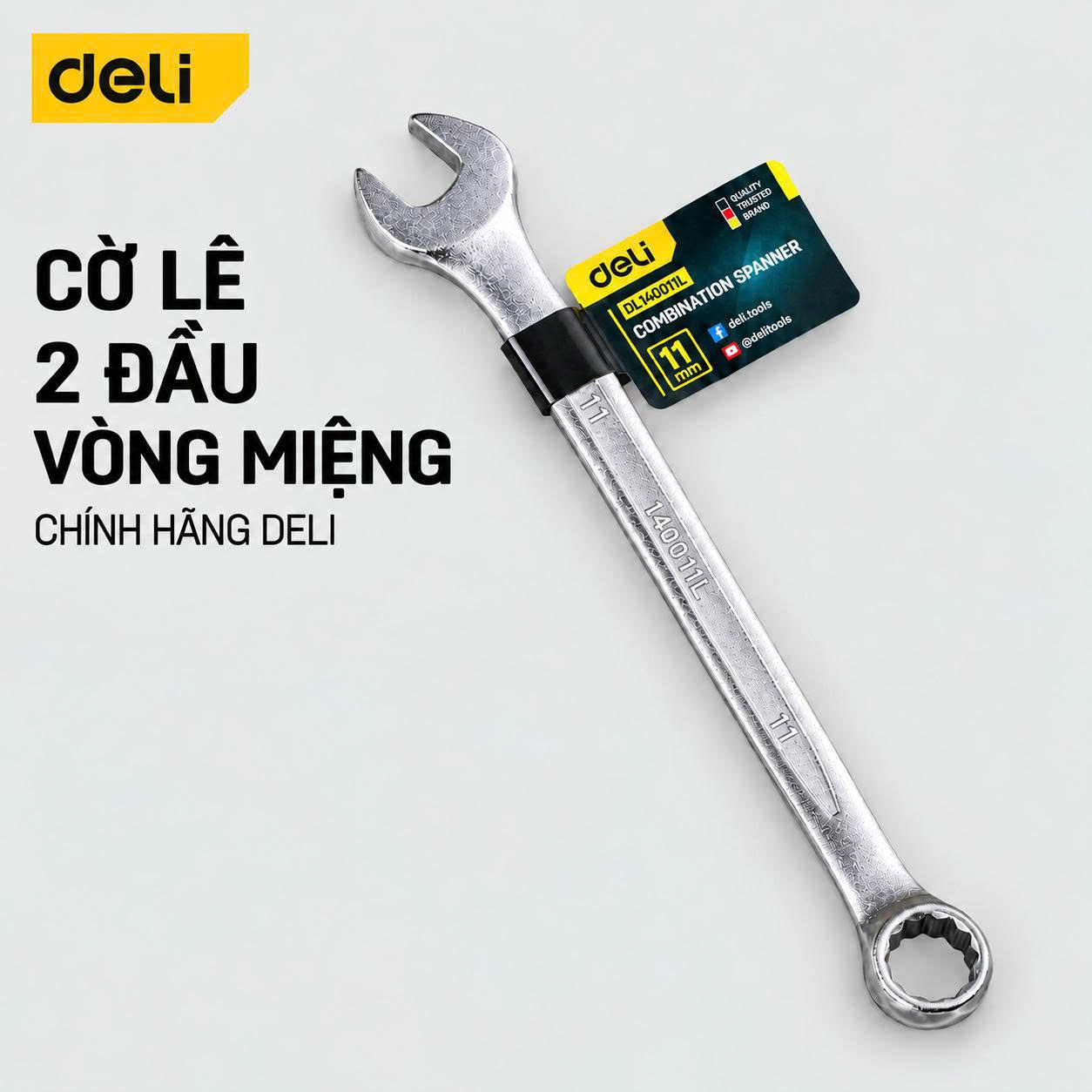Cờ lê vòng miệng 11mm - 1/10/360