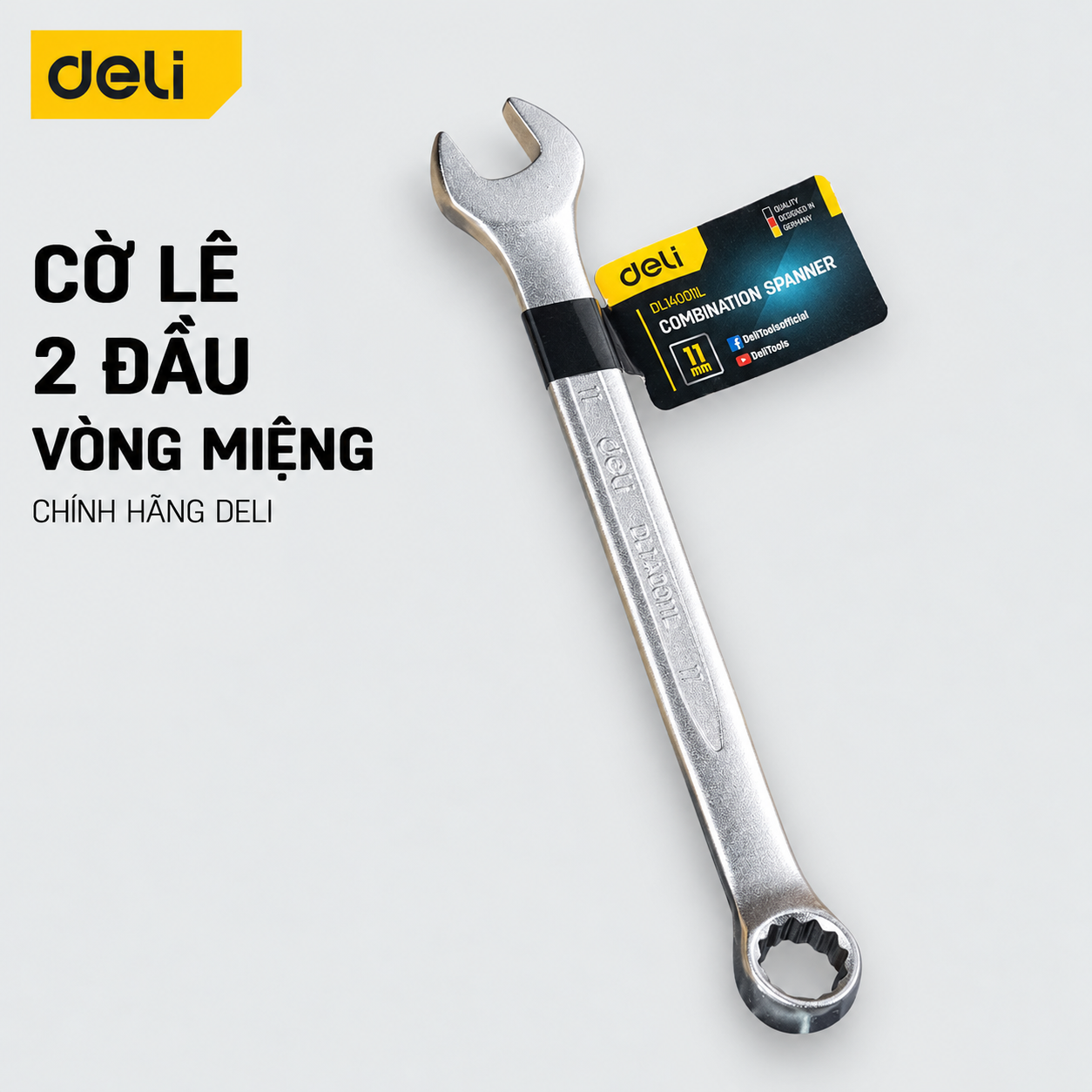 Cờ lê vòng miệng 11mm - 1/10/360