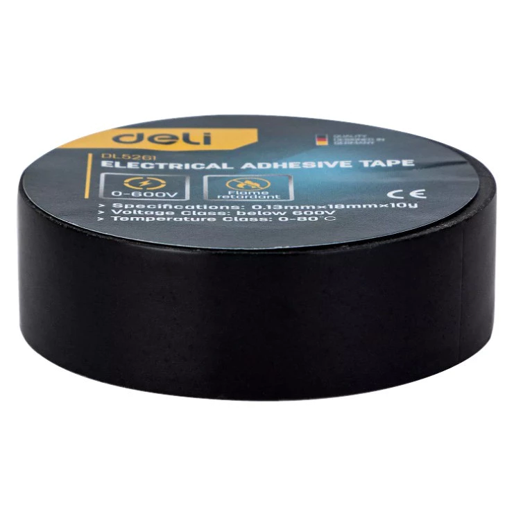 Combo 5 cuộn băng dính cách điện 0.13mmx18mmx10m - Vàng