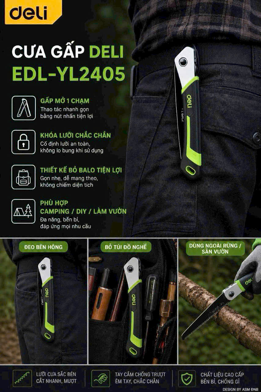 Cưa gập EDL-YL2405