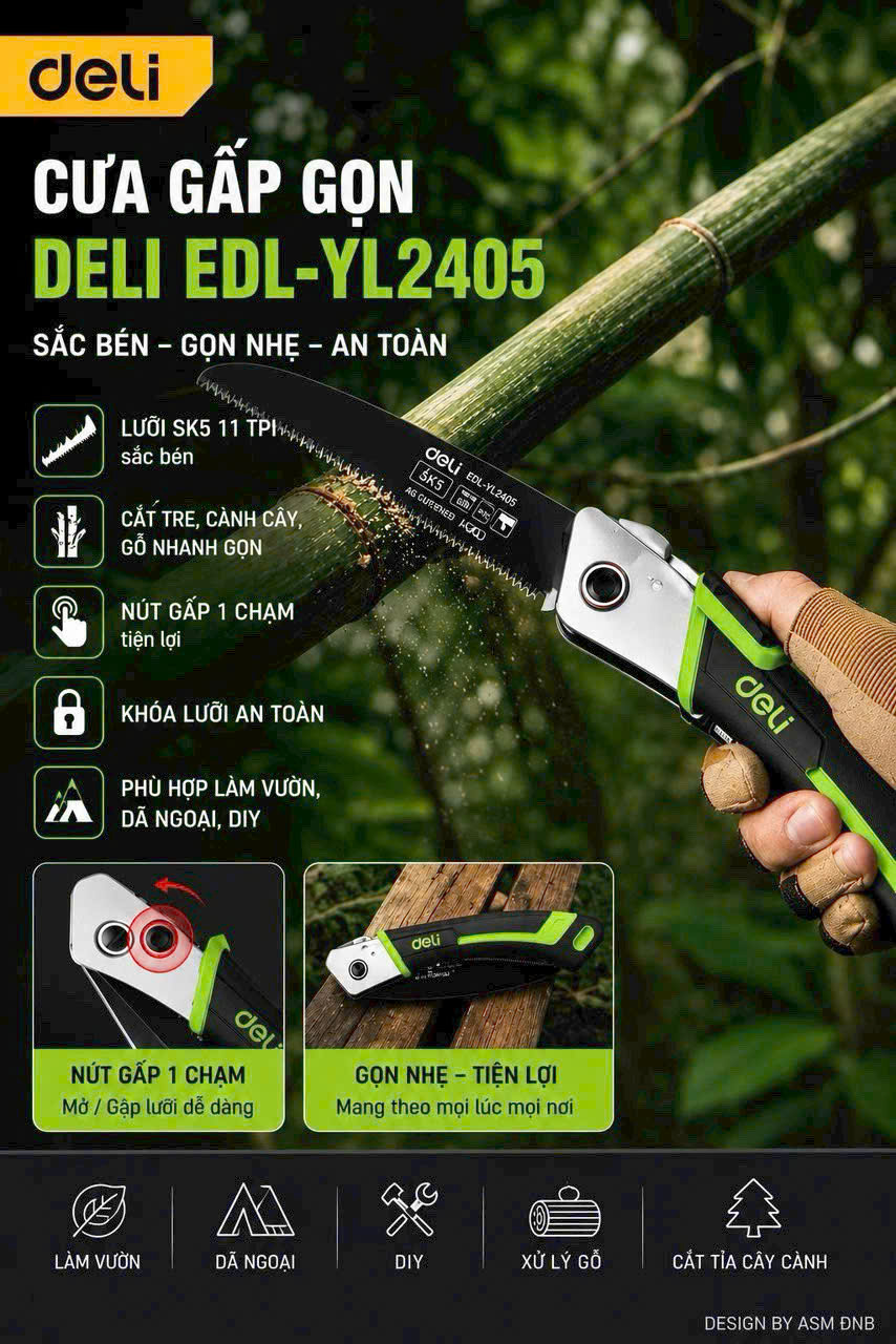 Cưa gập EDL-YL2405