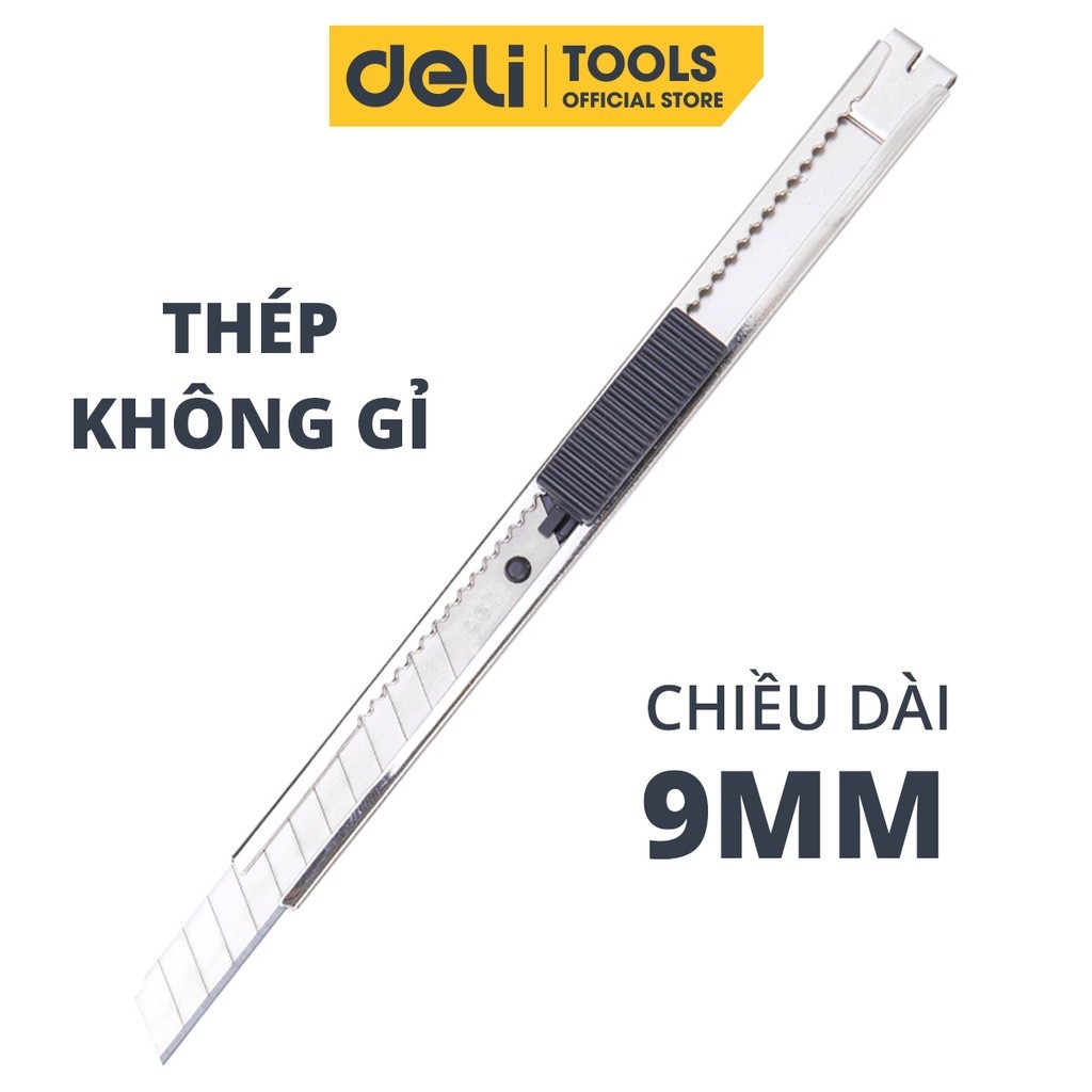 Dao rọc giấy mini 17x130mm, lưỡi SK5
