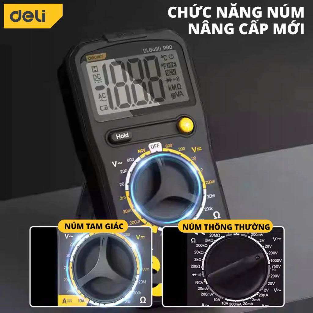 Đồng hồ vạn năng có còi 3-1/2 600V