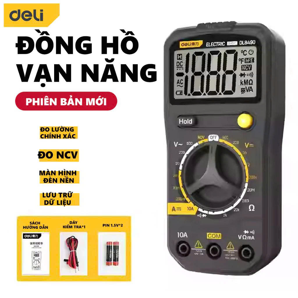 Đồng hồ vạn năng có còi 3-1/2 600V