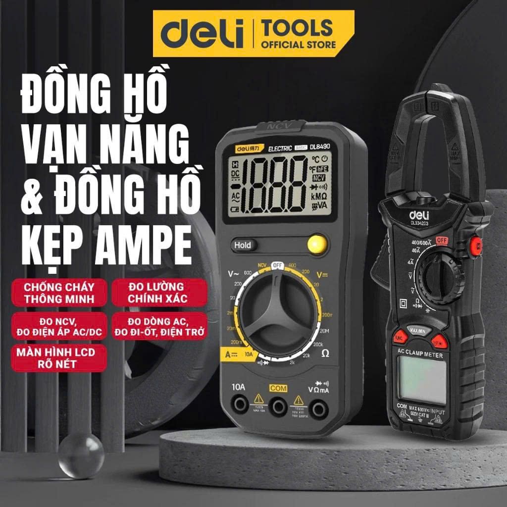 Đồng hồ vạn năng có còi 3-1/2 600V
