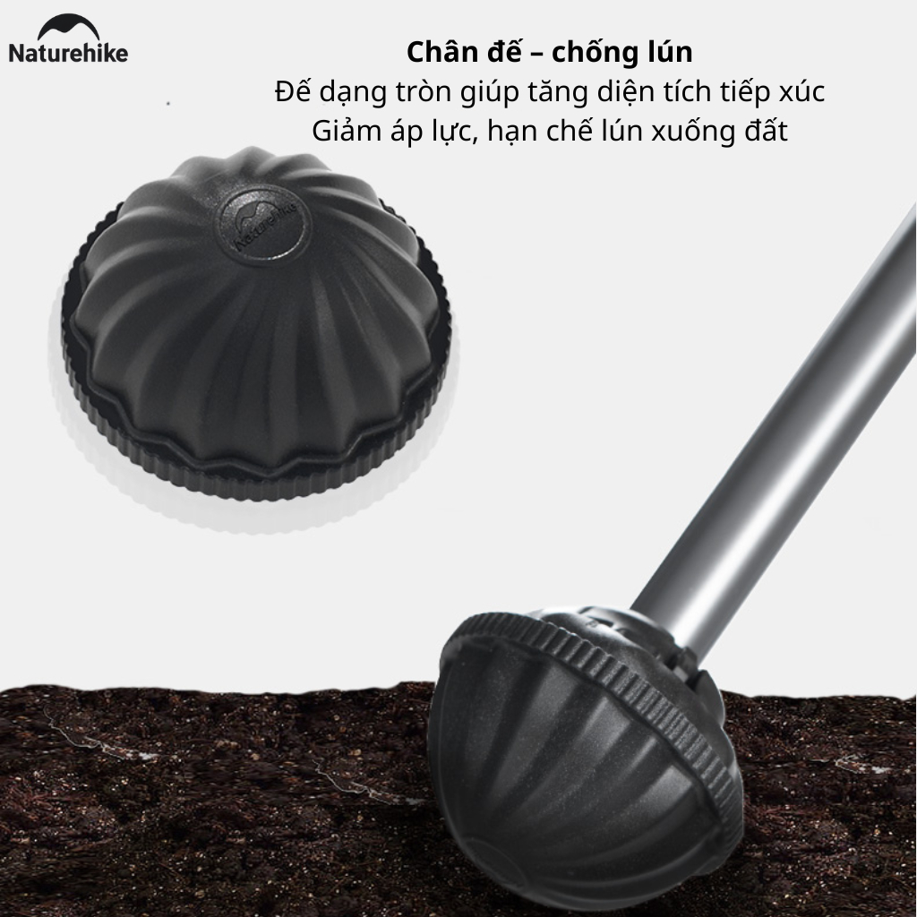 Ghế Cắm Trại Gấp Gọn Naturehike CNK2350JJ018 - Cam