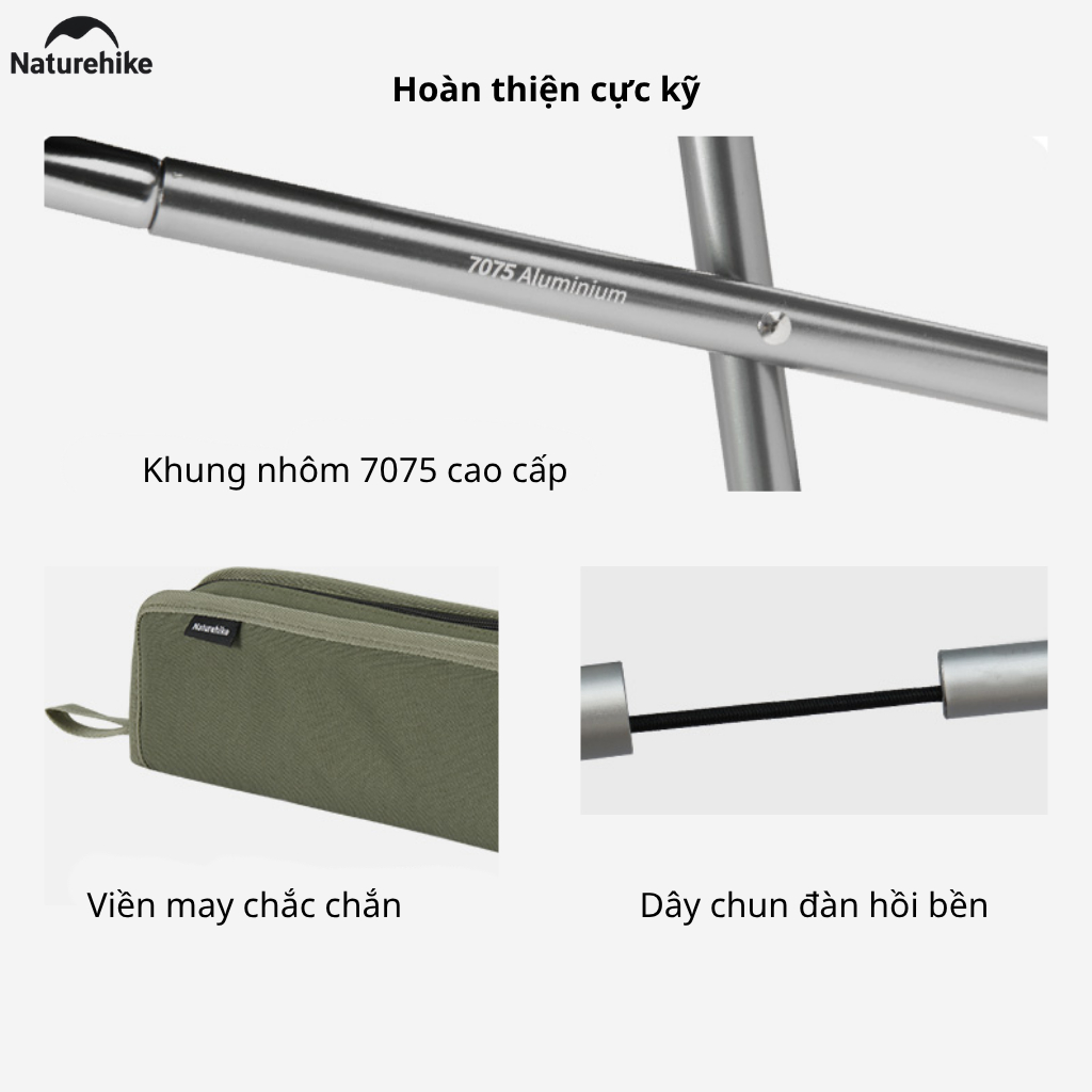 Ghế Camping Mini Naturehike - Xanh
