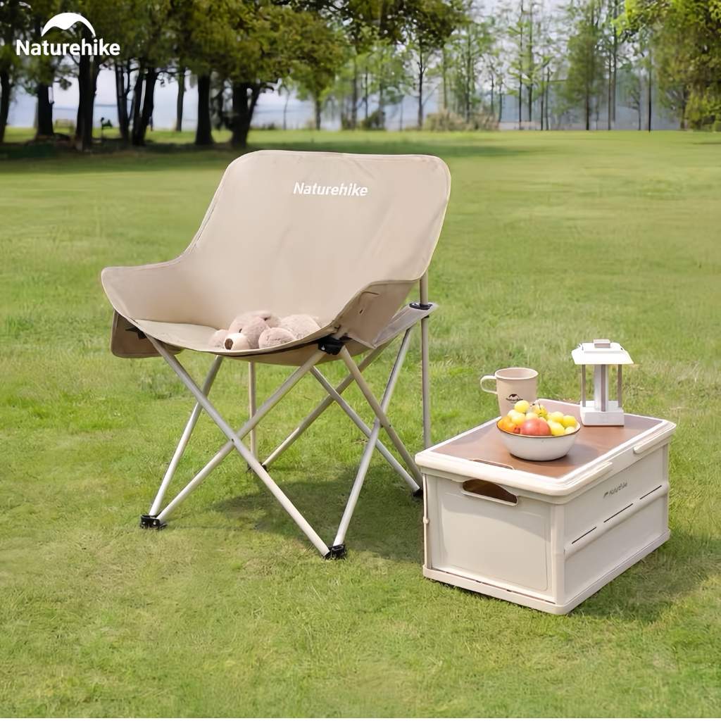 Ghế Mặt Trăng Naturehike CNH23JU13002 Gấp Gọn - Hồng L