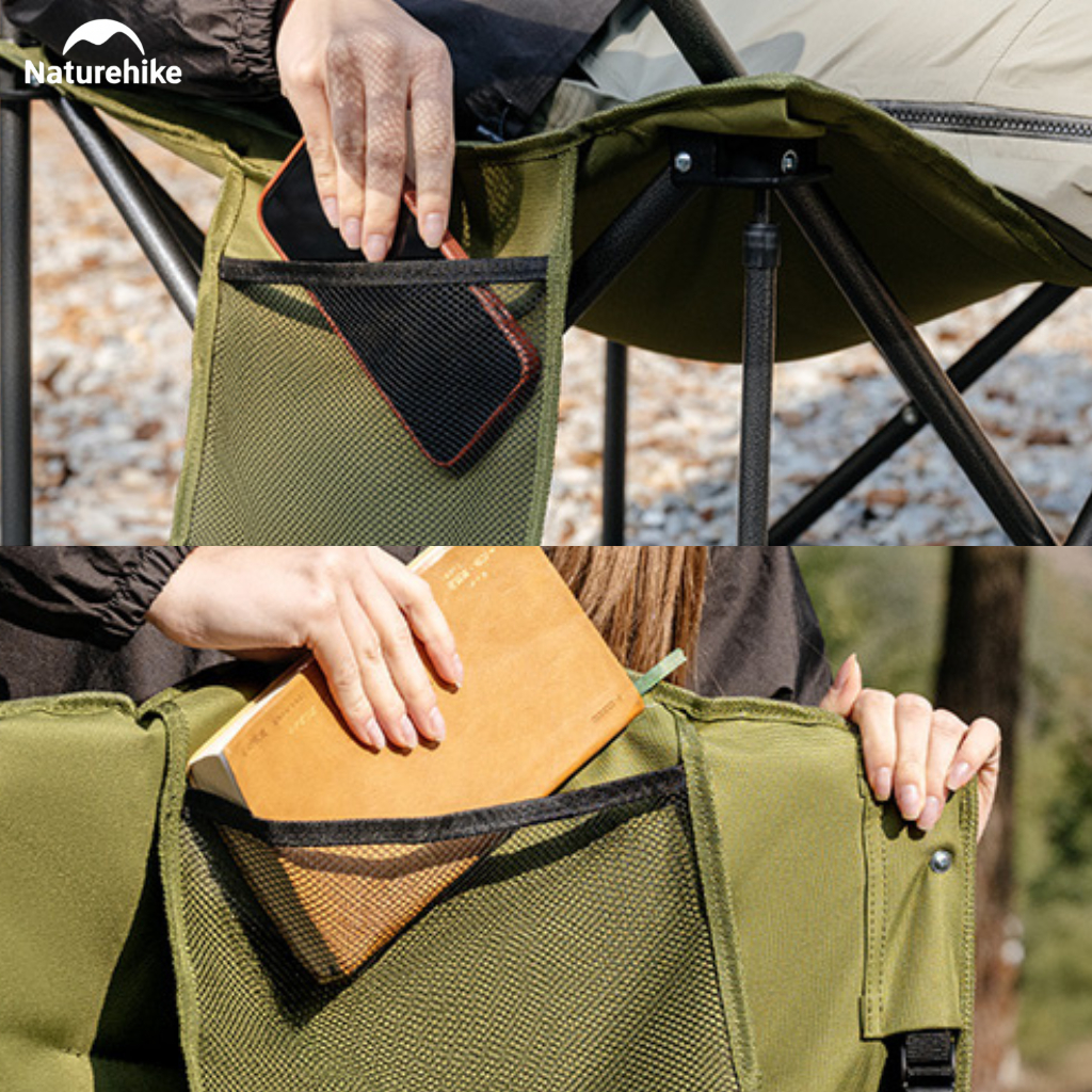 Ghế Xếp Câu Cá Naturehike - Màu Xanh Lá - 1 Ghế
