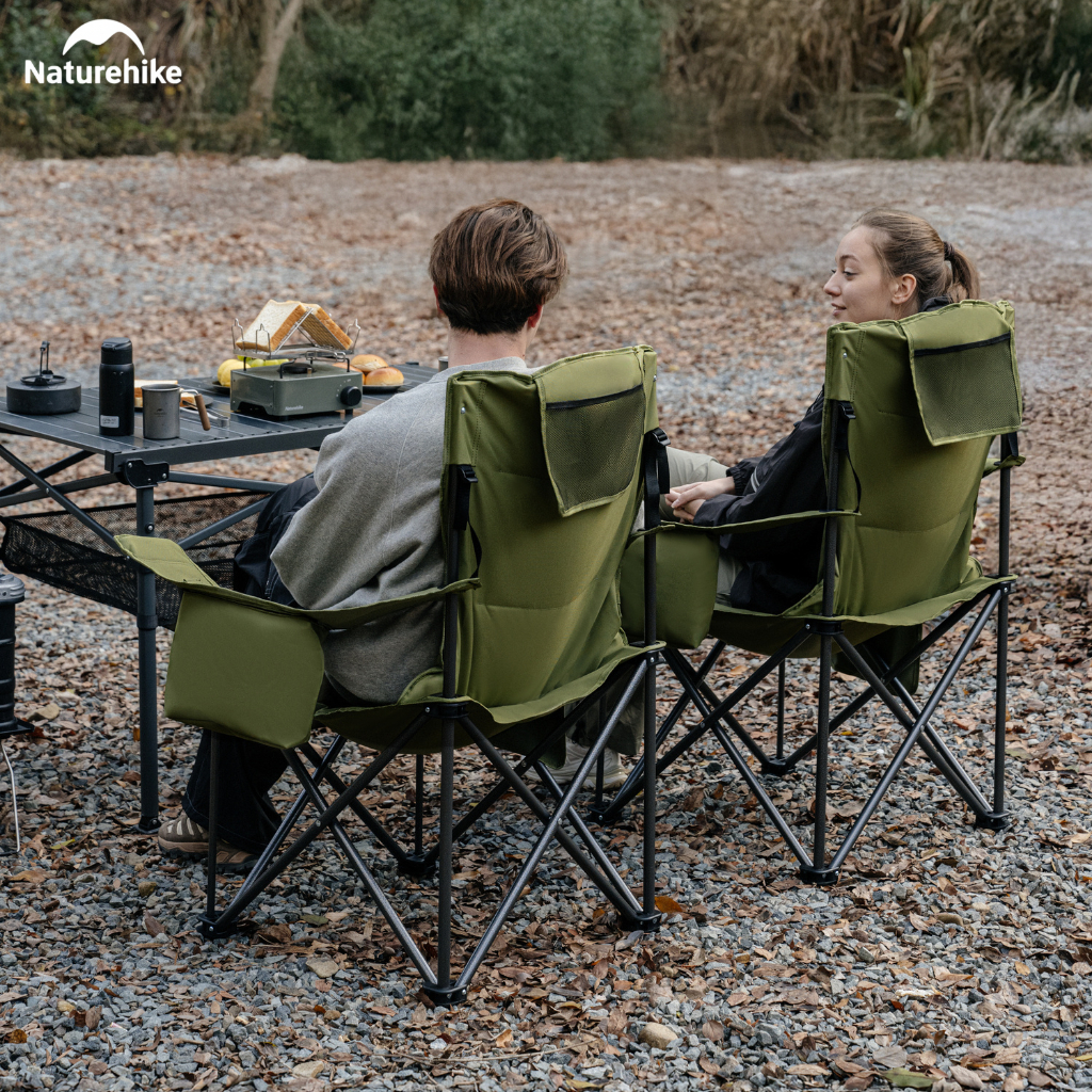 Ghế Xếp Câu Cá Naturehike - Màu Xanh Lá - 1 Ghế
