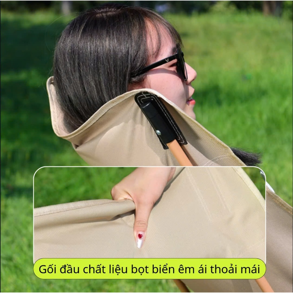 Ghế Xếp Câu Cá Naturehike - Màu Xanh Lá - 1 Ghế