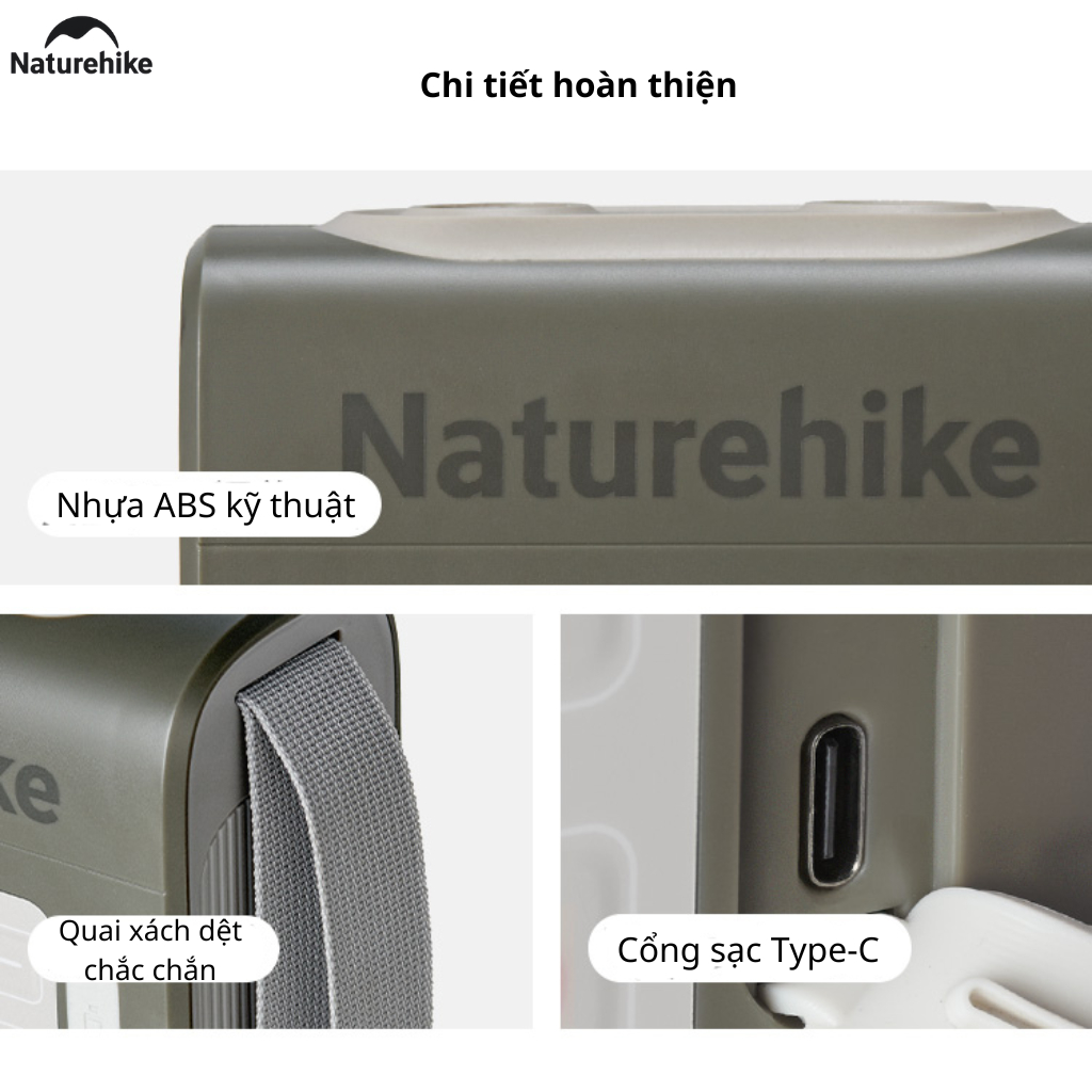 Ghế Xếp Ngả Lưng Naturehike - Đen