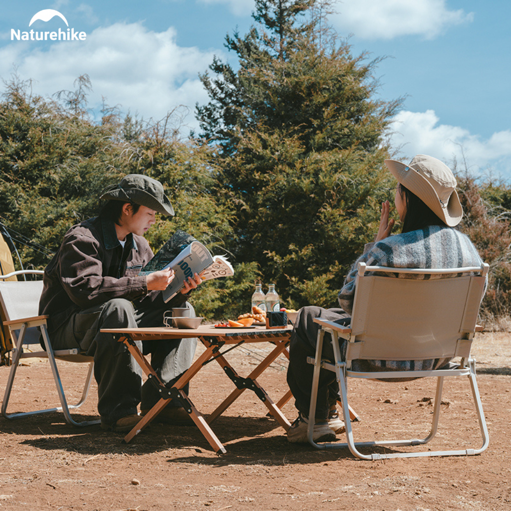 Ghế gấp dã ngoại Naturehike Folding Chair CNK2300JU012 - Màu khaki