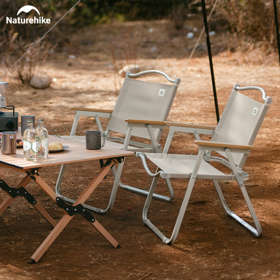 Ghế gấp dã ngoại Naturehike Folding Chair CNK2300JU012 - Màu khaki