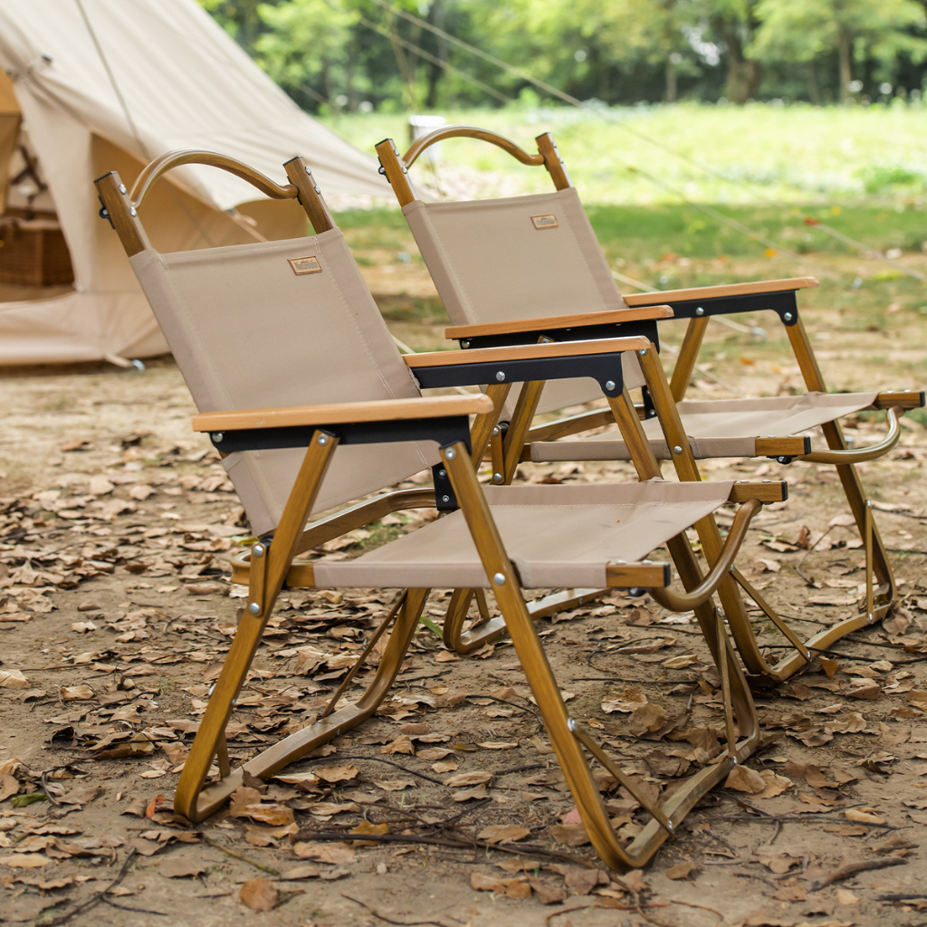 Ghế gấp gọn Kermit có tay vịn Naturehike NH19Y002-D - KHAKI