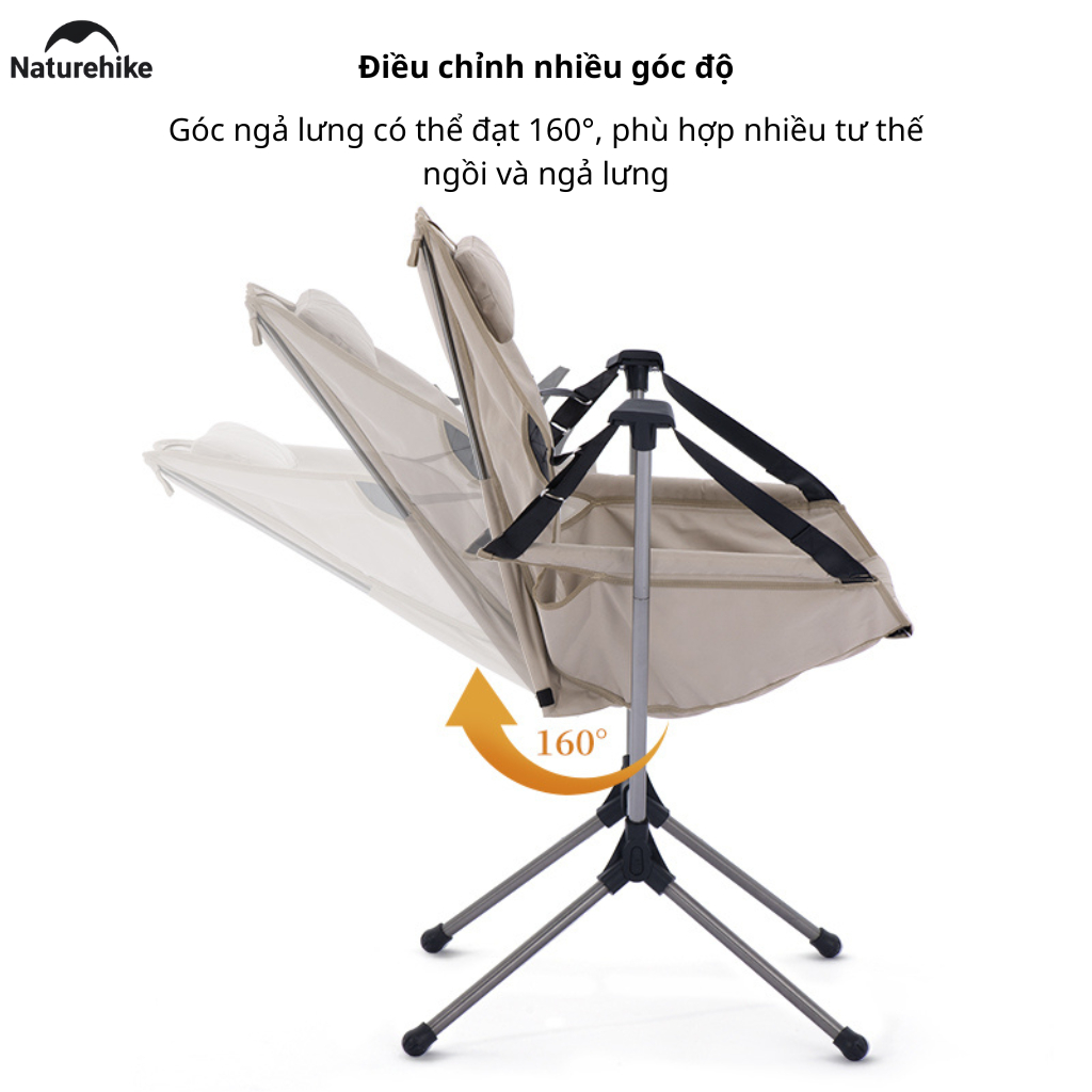 Ghế võng siêu nhẹ Naturehike - Màu kem