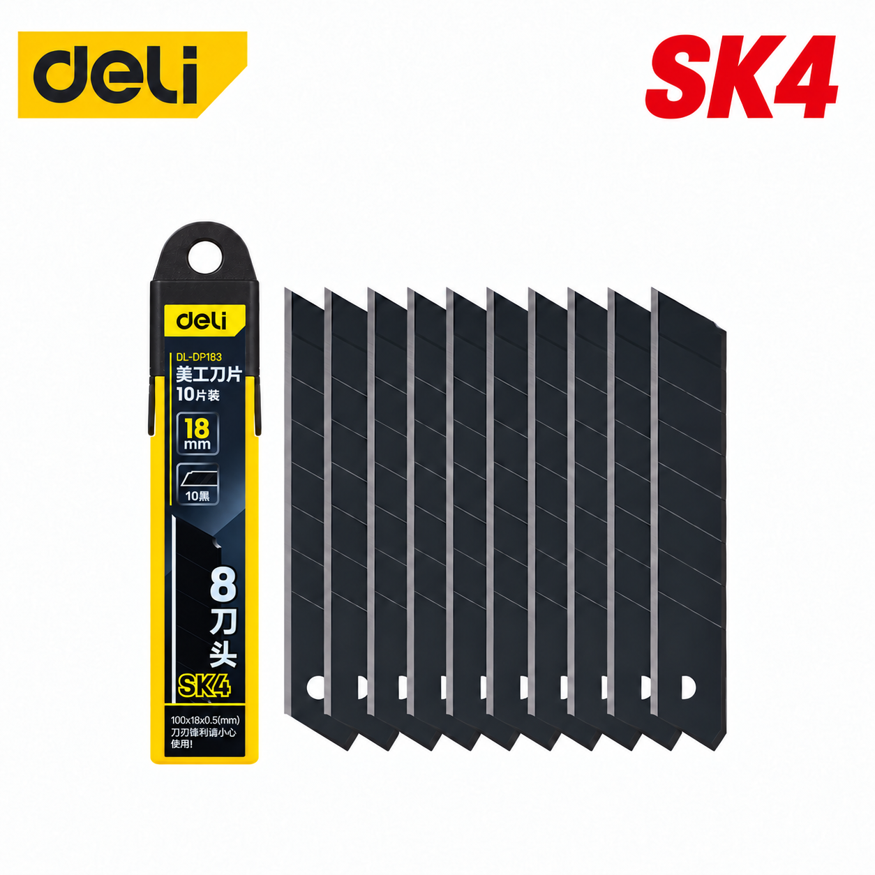 Hộp Lưỡi dao rọc giấy, 18x100mm SK4