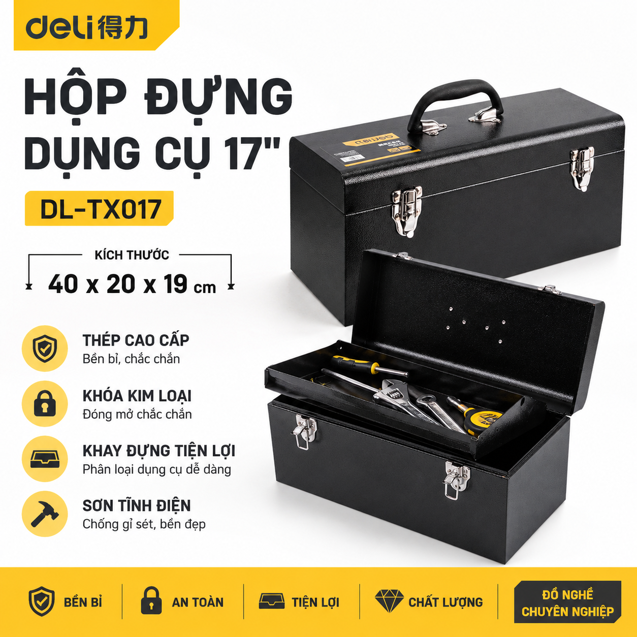 Hộp đựng dụng cụ 17