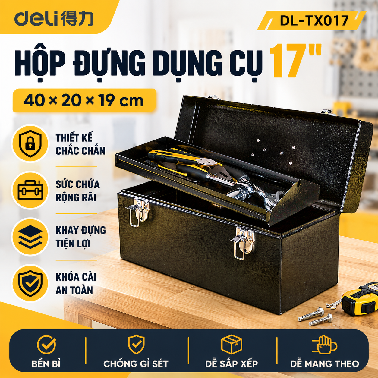 Hộp đựng dụng cụ 17