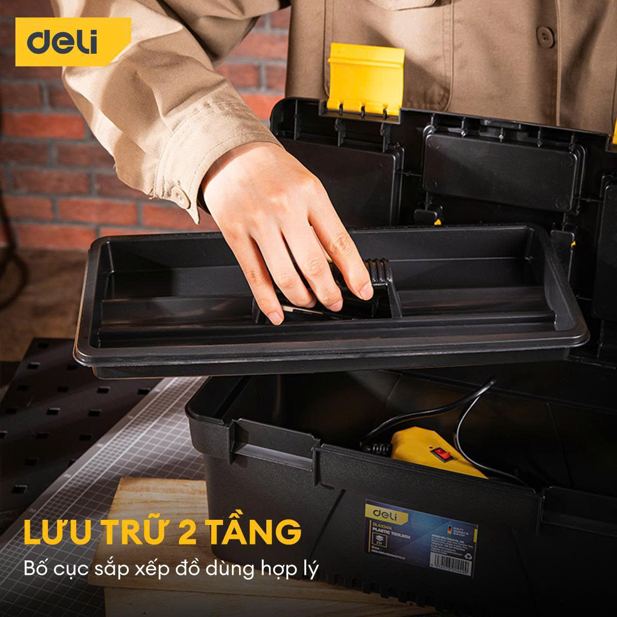 Hộp đựng dụng cụ bằng nhựa 12