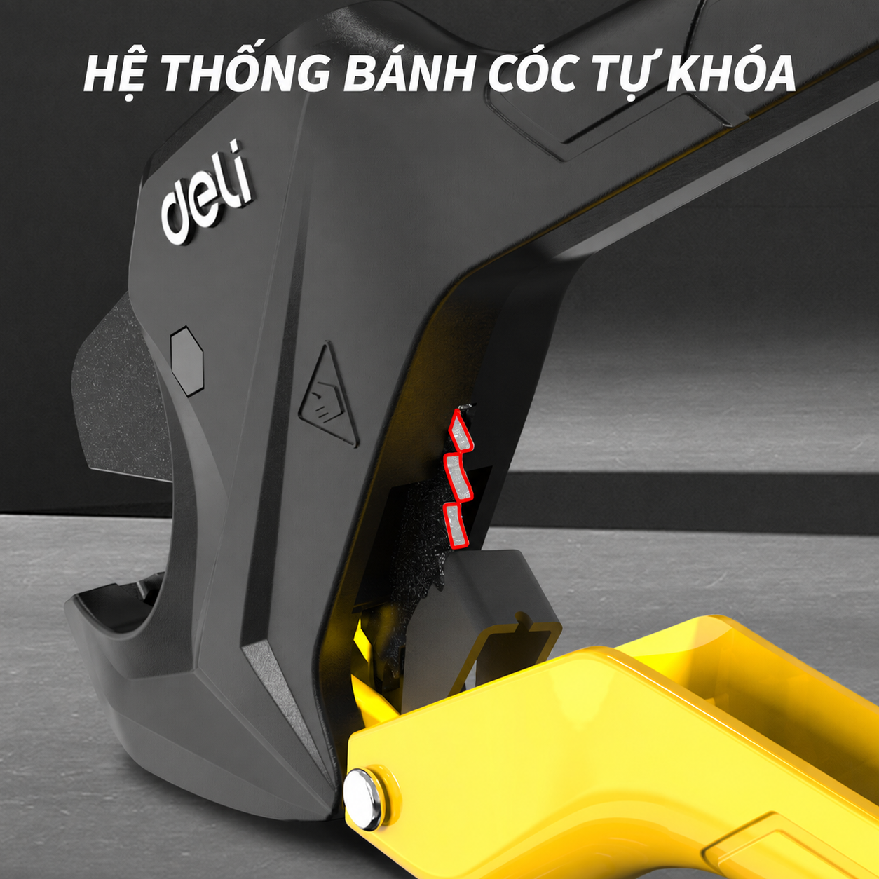 Kéo Cắt Ống Nhựa 63mm Lưỡi Đen Cao Cấp