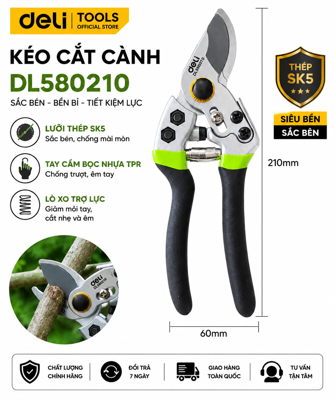 Kéo cắt cành 8