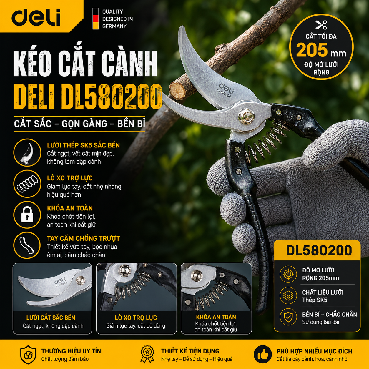 Kéo cắt cành 8