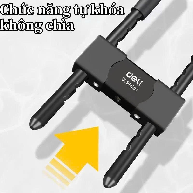 Khóa xe chữ U 165-290