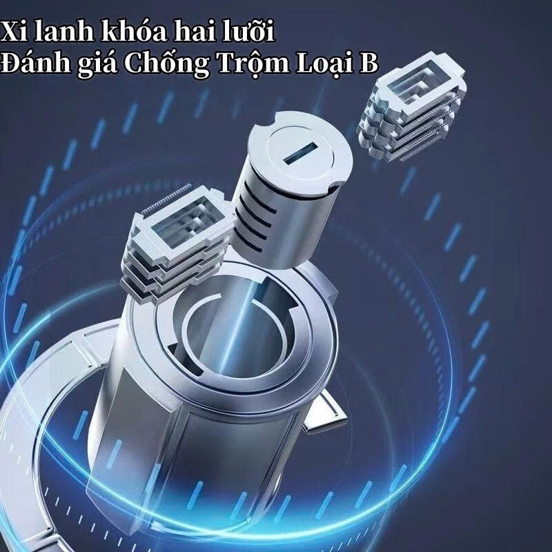 Khóa xe chữ U 165-290