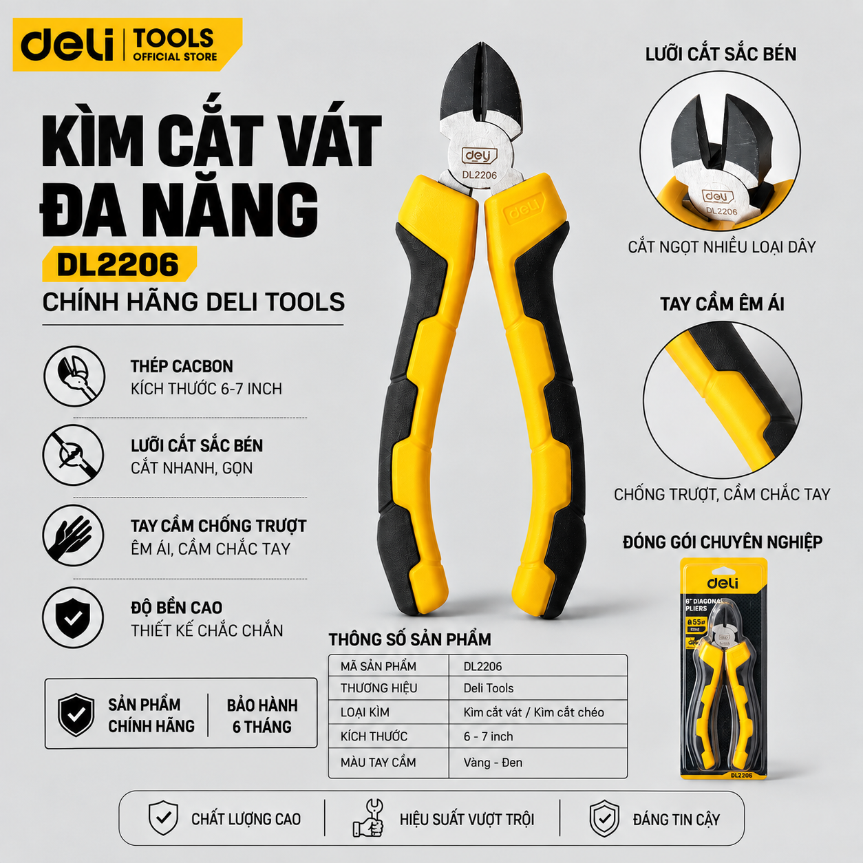 Kìm cắt 6